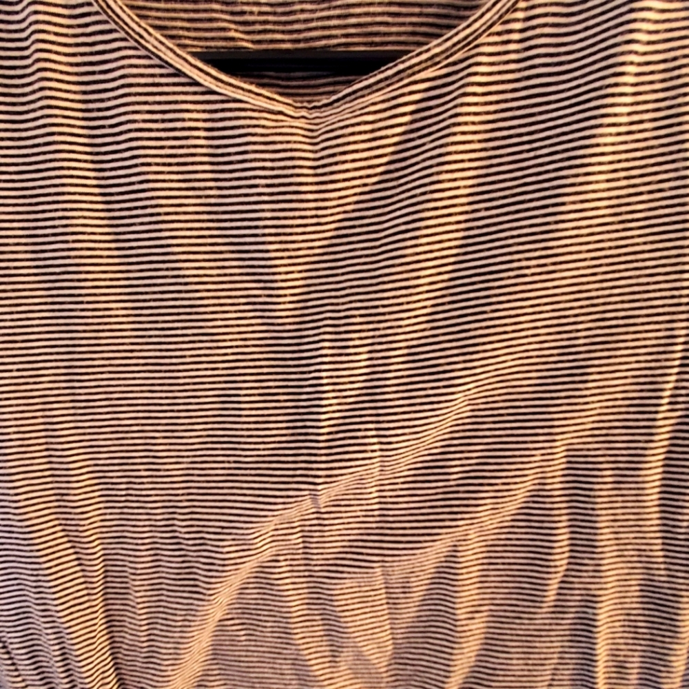 Black And White striped shirt